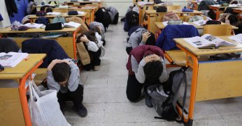 TAHLİYE PLANLARI GÖZDEN GEÇİRİLDİ