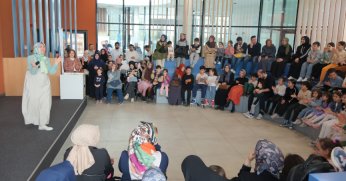 Çocuklar, masal diyarına yolculuk yaptı