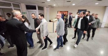 BAŞKAN SEZER PERSONELİ İLE BAYRAMLAŞTI