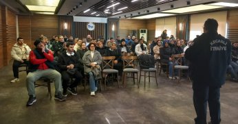 Tesis personellerine yangın eğitimi verildi