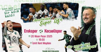 Şampiyonluk aşkına İzmit Kent Meydanı’na