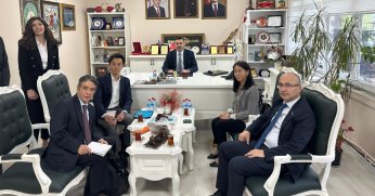 Japon heyetten Büyükşehir’e önemli ziyaret