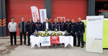 Hyundai’den Kocaeli İtfaiyesi’ne ekipman desteği