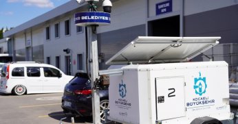 Trafik düzenlemeleri bu kameralarla yapılıyor