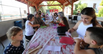 Çocuklar Hayal Gücünü Atölyelerde Keşfediyor