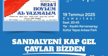 KERVANSARAY ARKASINDA AÇIK HAVADA SİNEMA KEYFİ