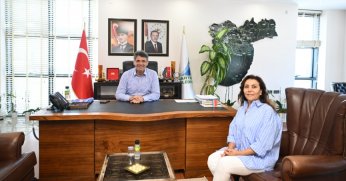 Şef Ayten Saner’den Başkan Kocaman’a Ziyaret