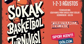DEĞİRMENDERE SAHİLİNİ BU KEZ SOKAK BASKETBOLU HEYECANI SARACAK