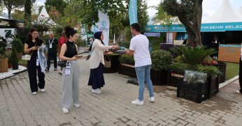 Yeşilin kalbinin attığı fuara Büyükşehir damgası