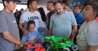 Kocaeli’nin genç dahileri TEKNOFEST’te ses getirdi