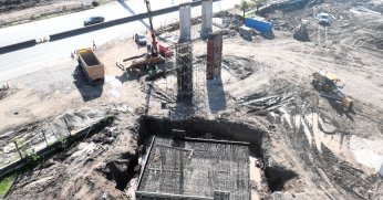 Fore kazıklar çakılıyor