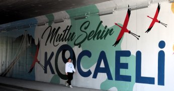 Kocaeli’de trafo ve alt geçitler sanatla renkleniyor