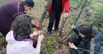 Mantar avıyla doğanın tadını çıkardılar