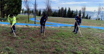 DAHA TEMİZ MİLLET BAHÇESİ İÇİN YOĞUN MESAİ