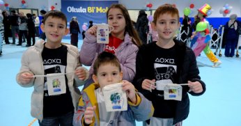 13 bin çocuk, “Okula Bi’ Mola’da” stres attı