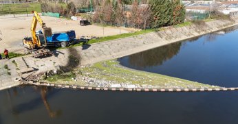 12 metreküp atık denize ulaşmadan toplandı