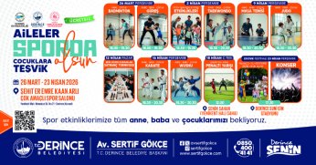 AİLELER SPORDA BULUŞUYOR