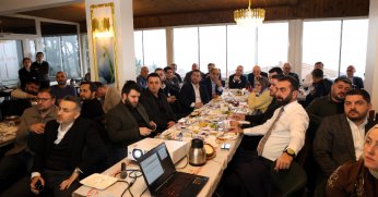 Kentsel dönüşüm ve imar konuları masaya yatırıldı