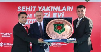 Gebze Şehit Yakınları ve Gazi Evi hizmete açıldı