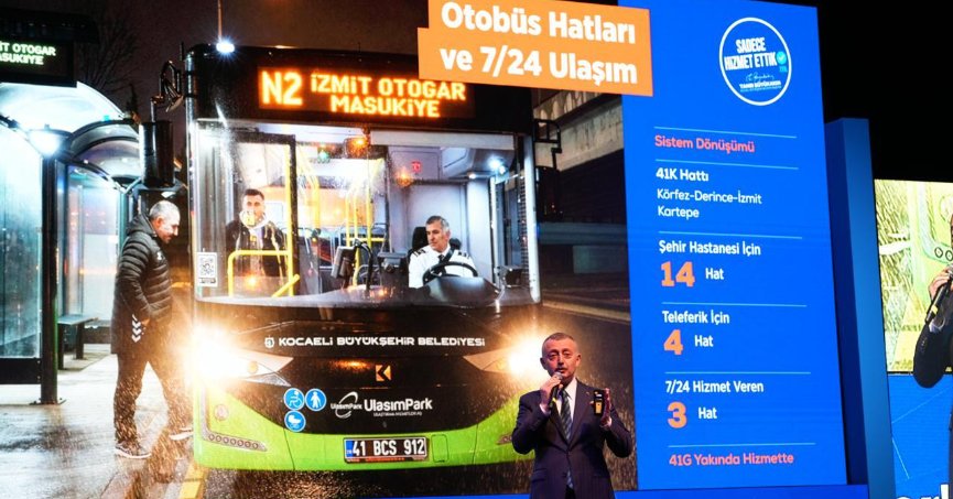 Başkan Büyükakın: Kocaeli’nin ulaşım alt yapısı güçleniyor